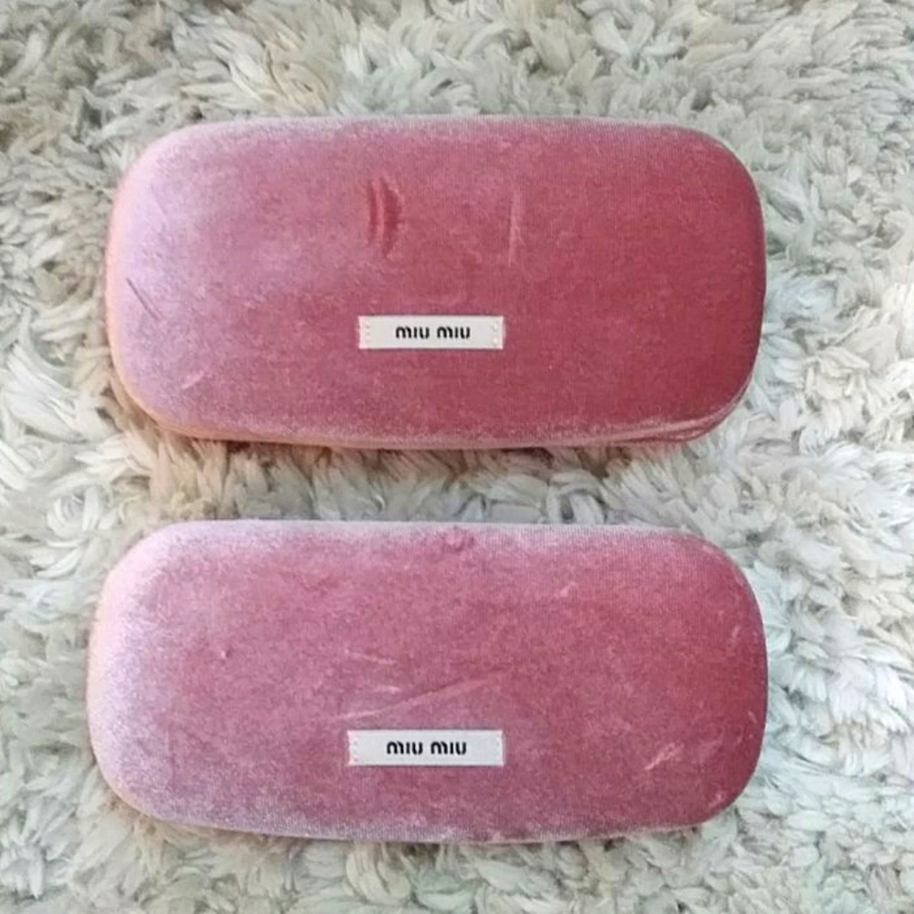 2 Miu Miu Sunglasses Cases